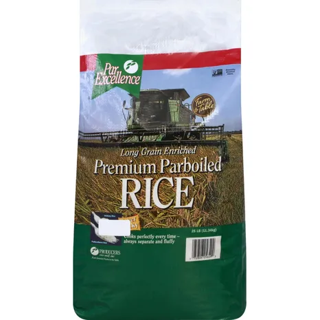 Par Excellence Rice, Premium, Parboiled 25lbs
